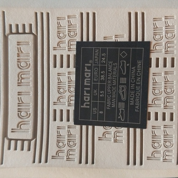 NWT Hari Mari Women's Slippers/ Dunes Navy - Picture 9 of 14